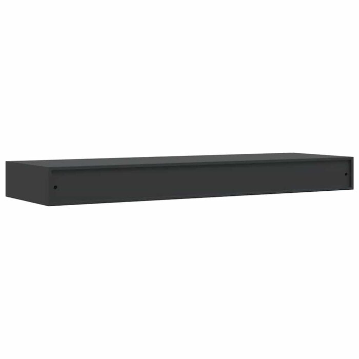 Étagère murale avec tiroir 80cm - Noir - Jusqu'à -68,7% de remise