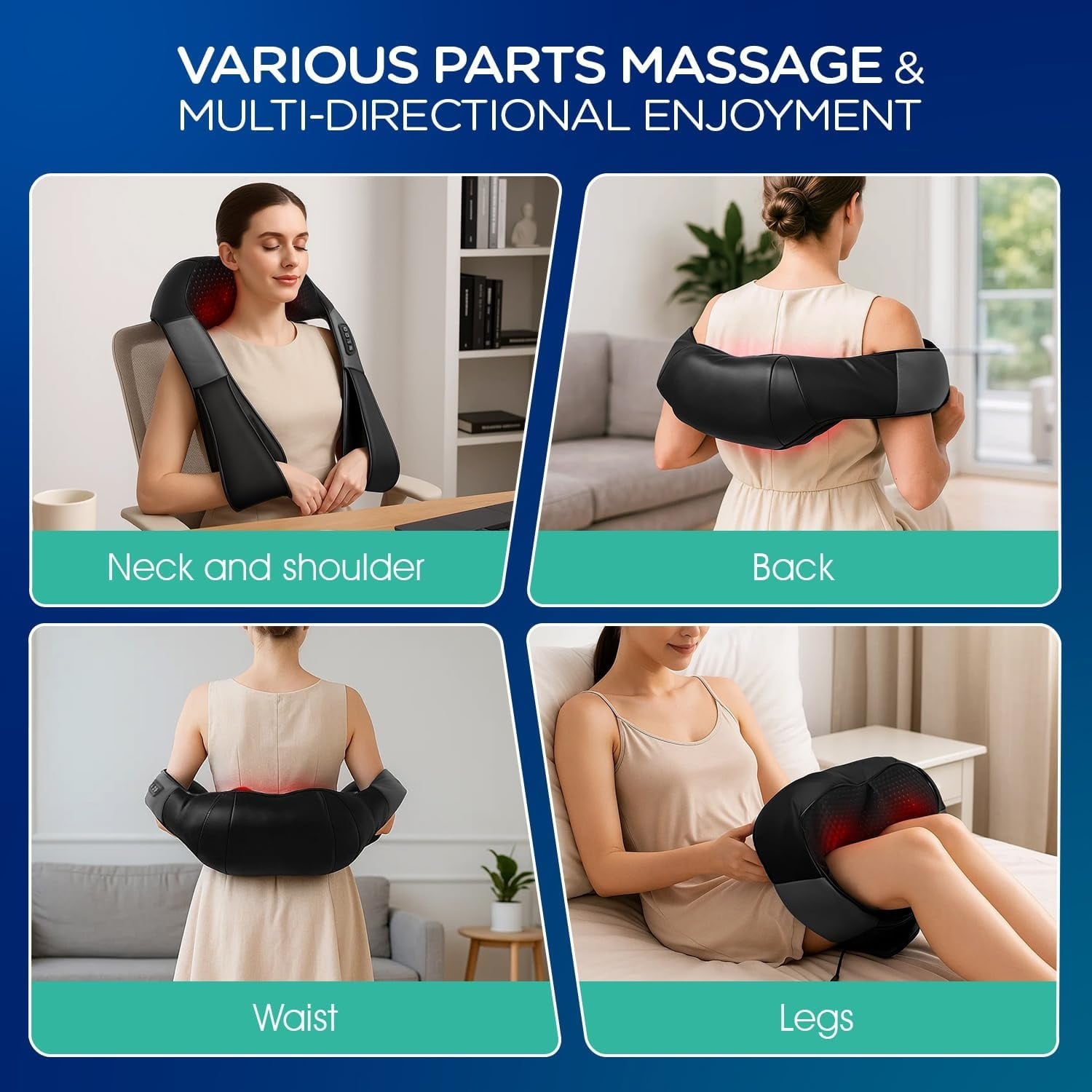 Masseur Shiatsu cou et épaules - Jusqu'à -65,6% de remise