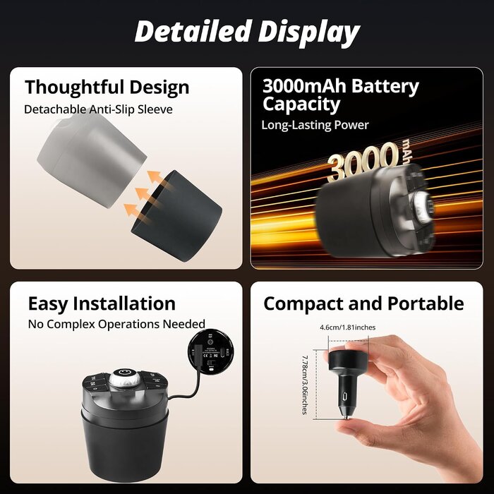 Chargeur Allume-Cigare avec Commandes SmartCup - Jusqu'à -64,7 %