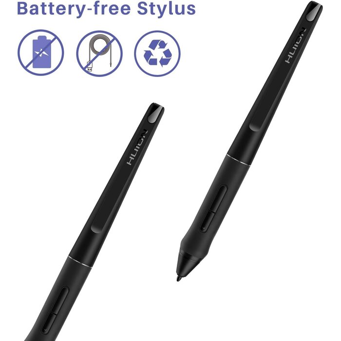 Stylet graphique sans batterie - 8192 niveaux de pression - Jusqu'à -58 %