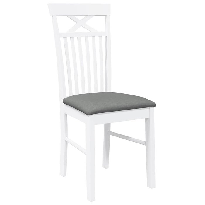 Lot de 2 chaises en bois massif avec coussins - Jusqu'à -63,6%