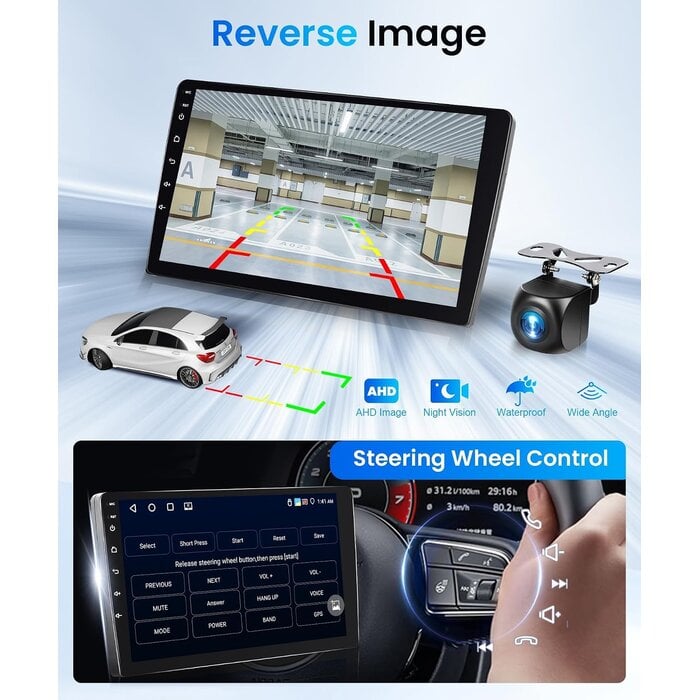 Autoradio GPS 9" Mercedes W209 W211 W219 W463 - CarPlay - Jusqu'à 61,8%