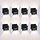 Lot de 8 Appliques Murales LED IP65 - Jusqu'à 61.5% de remise