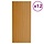 Lot de 12 panneaux de toiture acier aspect bois 100x45cm - Jusqu'à -62,7%