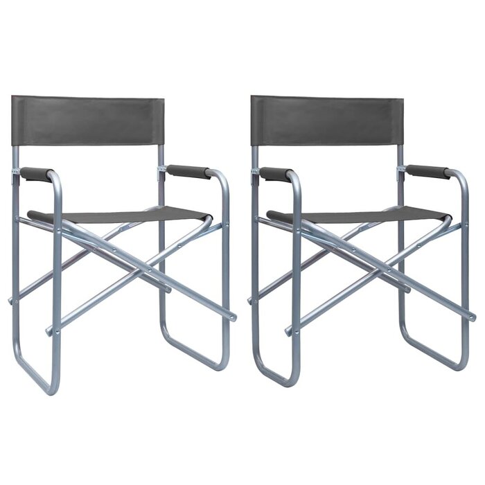 Lot de 2 chaises de metteur en scène pliables - Jusqu'à -55,1 %