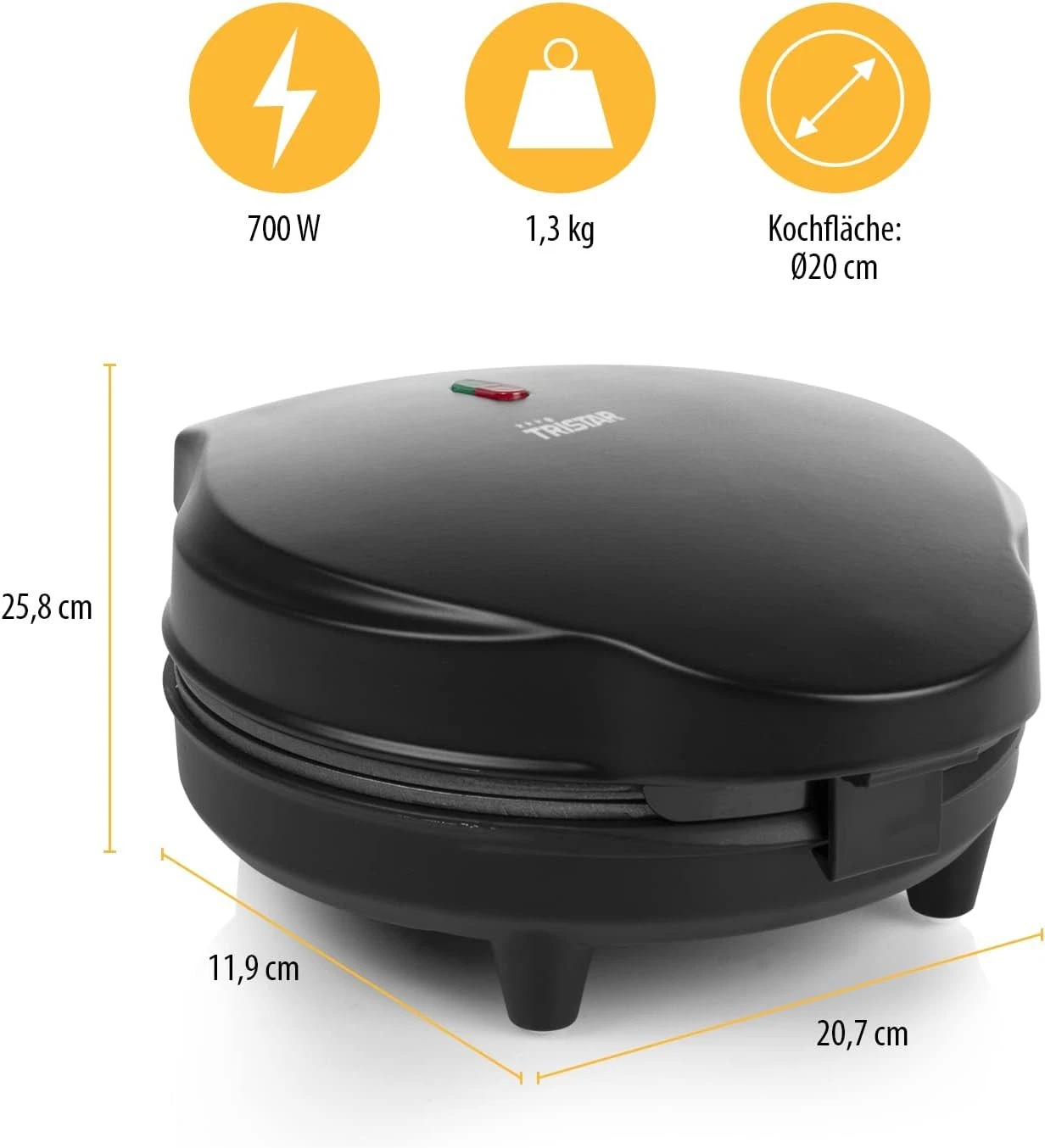 Gaufrier et cônes à glace 700W - Jusqu'à -32,2% de réduction