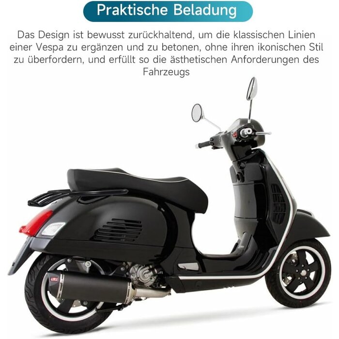 Porte-bagages arrière pour Vespa - Jusqu'à 46,5% de réduction