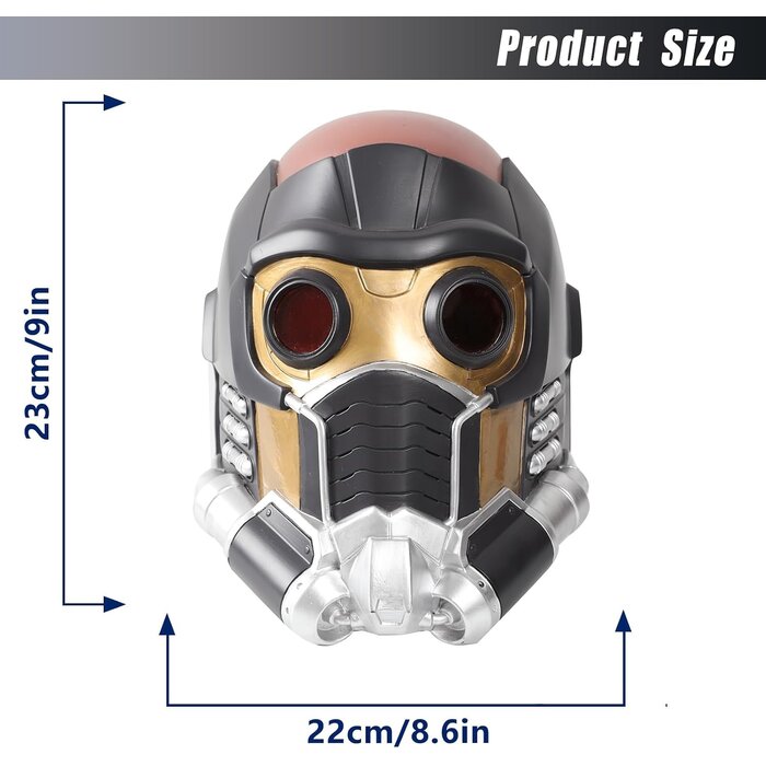 Casque de Cosplay Star-Lord Deluxe - Jusqu'à -60,3%
