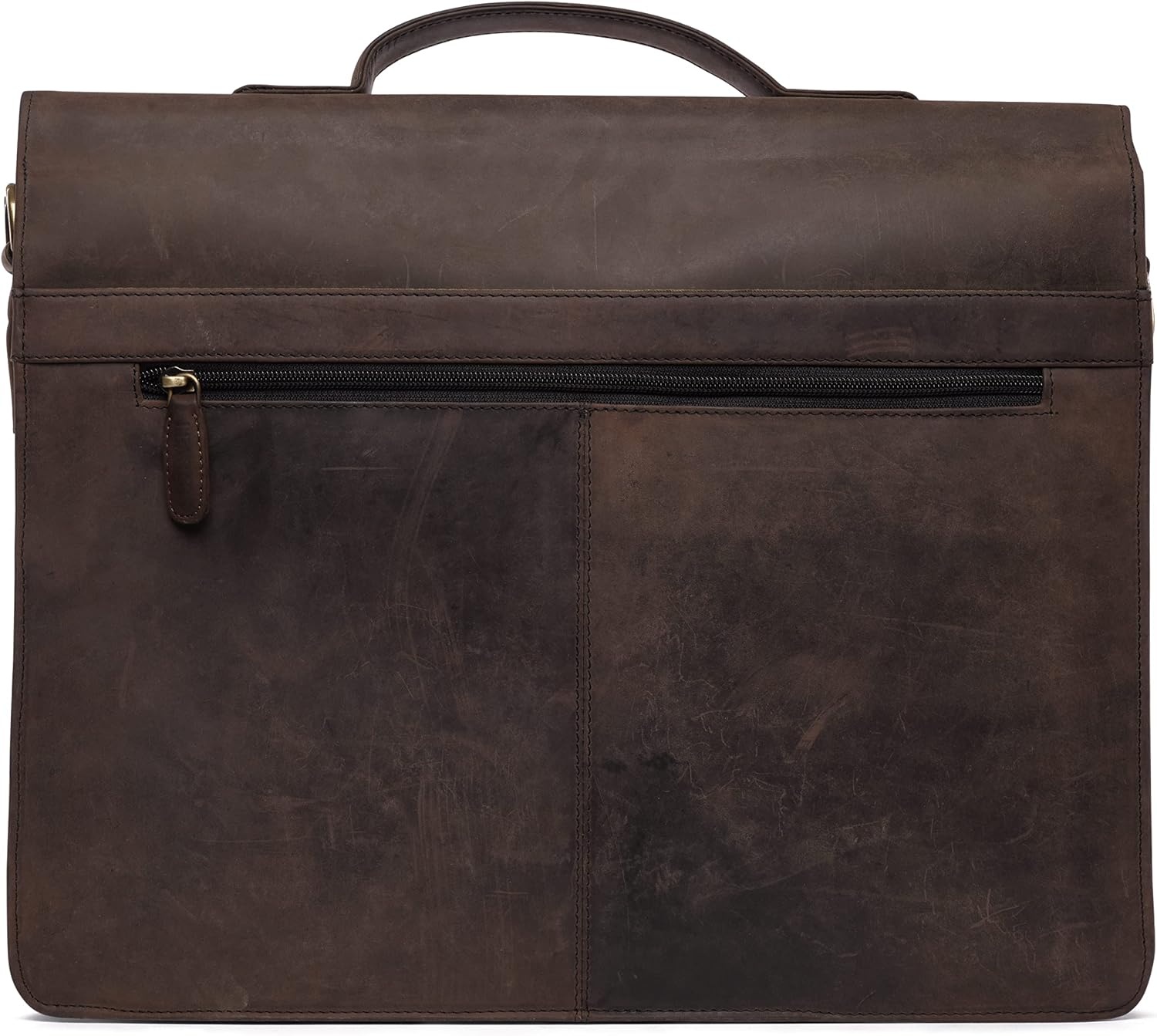 Sacoche ordinateur cuir buffle vintage - Jusqu'à -64,2%