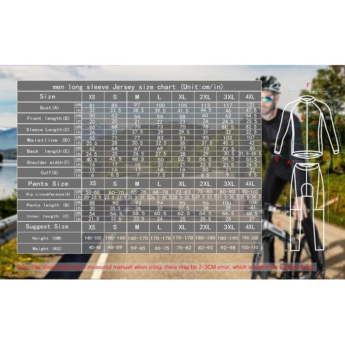 Ensemble cyclisme homme manches longues - Jusqu'à -58,8% de réduction