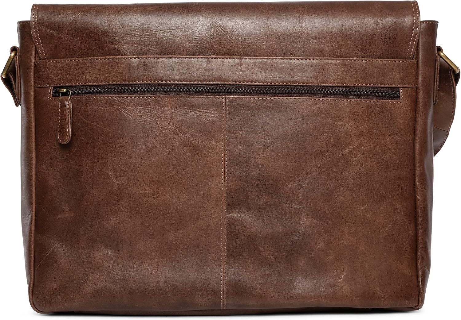 Sacoche ordinateur 15" cuir de buffle vintage - Jusqu'à -63,8%