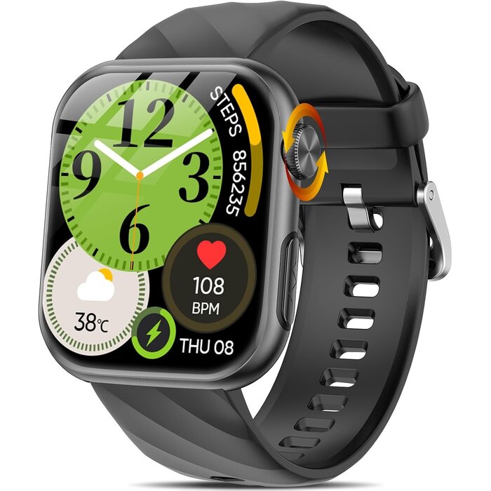 Montre Connectée AMOLED 1,97" - Suivi Santé & Bluetooth - Jusqu'à -58,6%
