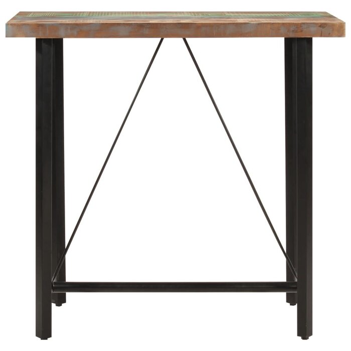 Table de bar industrielle en bois recyclé - Jusqu'à 64,5% de réduction
