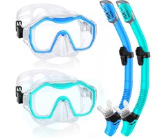 Kit Snorkeling Adulte : Masque Panoramique & Tuba Sec - Jusqu'à -62%