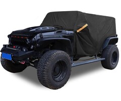 Housse de voiture universelle Oxford 420D - Noir - Jusqu'à -65%