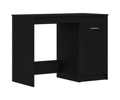 Vidaxl Bureau moderne chêne noir 100cm - Jusqu'à -62,8% sur votre achat