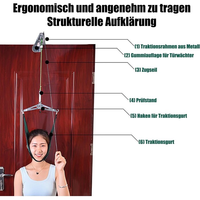 Appareil de traction cervicale : soulagement et posture - Jusqu'à 50% de remise
