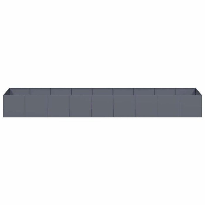 Vidaxl Jardinière surélevée XXL en acier anthracite - Jusqu'à -40,8% de remise