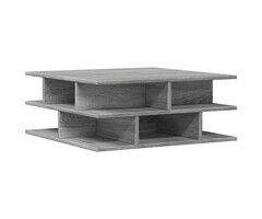 Vidaxl Table basse carrée chêne sonoma 70cm - Jusqu'à -62,7% sur le prix d'origine