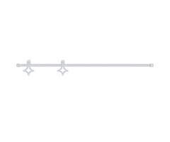 Vidaxl Kit rail porte coulissante 183 cm blanc - Jusqu'à 58,2% de réduction