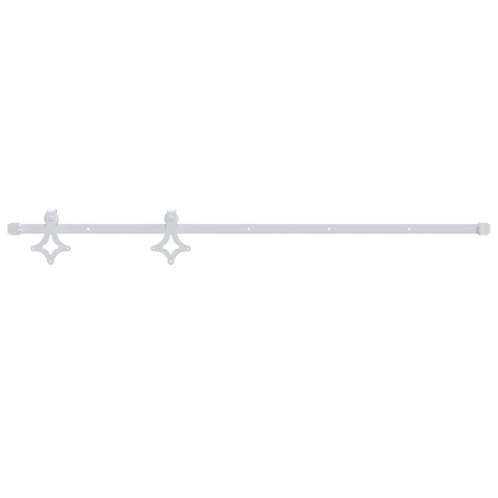 Vidaxl Kit rail porte coulissante 183 cm blanc - Jusqu'à 58,2% de réduction