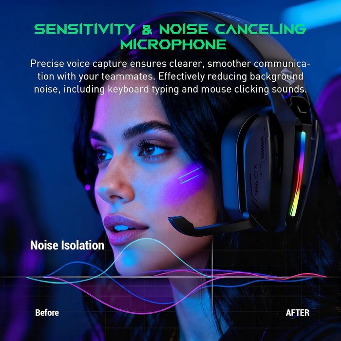 Casque Gaming Sans Fil Multiplateforme - Jusqu'à 58.7% de remise