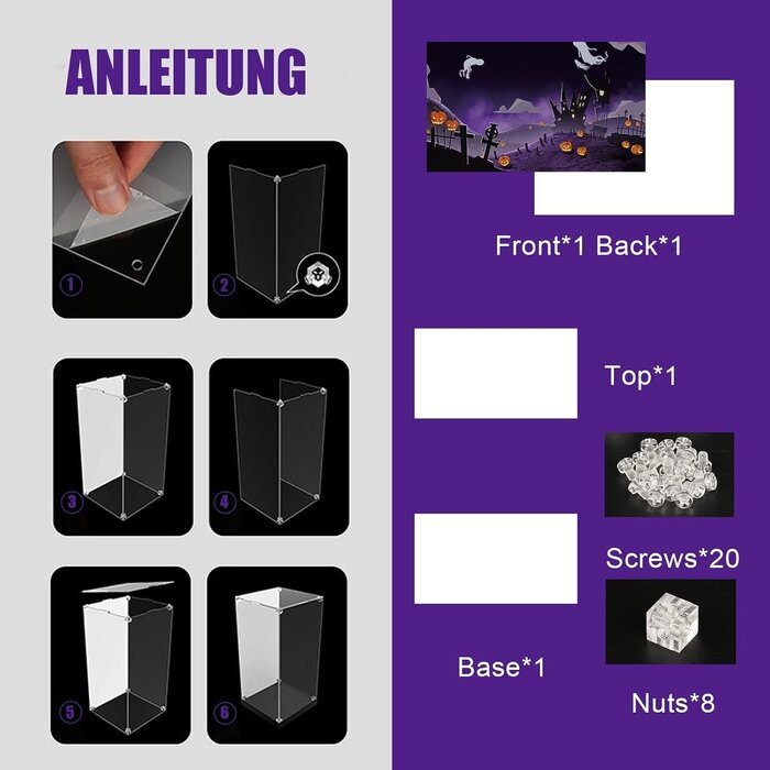 Vitrine Acrylique pour Set 21351 - Jusqu'à -51,3% de remise