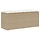 Banc de jardin en polyrotin avec coussin - Jusqu'à -56,9% de réduction