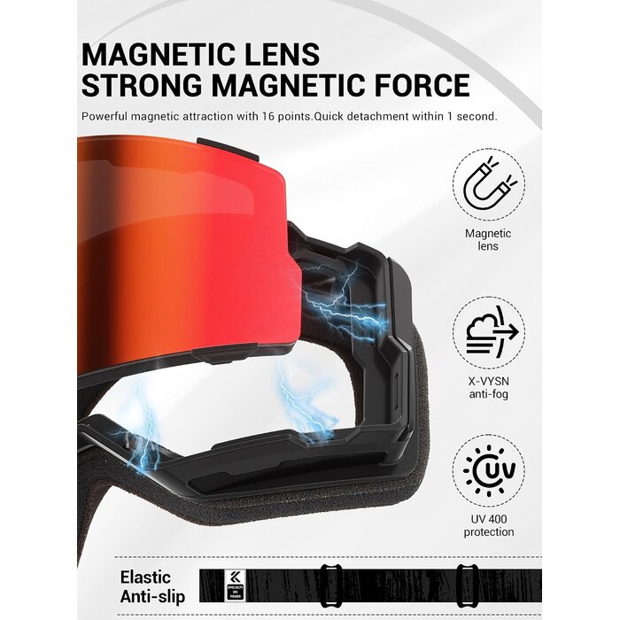 Masque de ski photochromique OTG - Jusqu'à -54.9% de remise