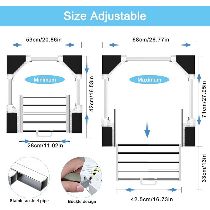 Kit de superposition universel pour lave-linge - Jusqu'à -59,1% de remise
