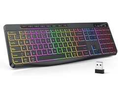 Clavier Gaming Sans Fil Ergonomique QWERTY - Jusqu'à 62% de remise
