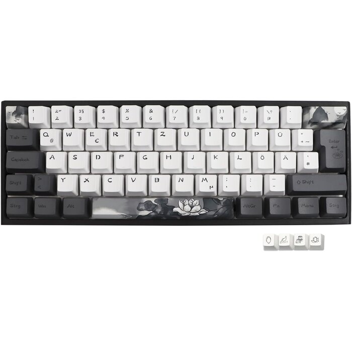 Keycaps Inkt Lotus QWERTZ - 140 touches - Jusqu'à -56,8% sur l'outlet