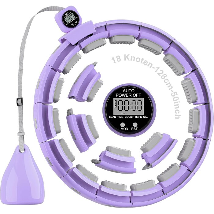 Hula-hoop intelligent lesté - Jusqu'à 67,4% de remise
