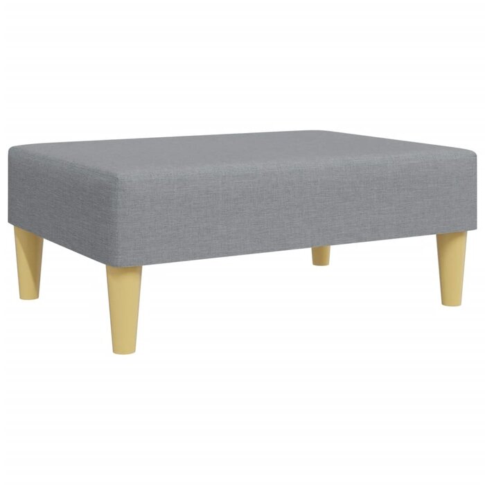 Repose-pieds design gris clair 77x55cm - Jusqu'à 64,1% de réduction