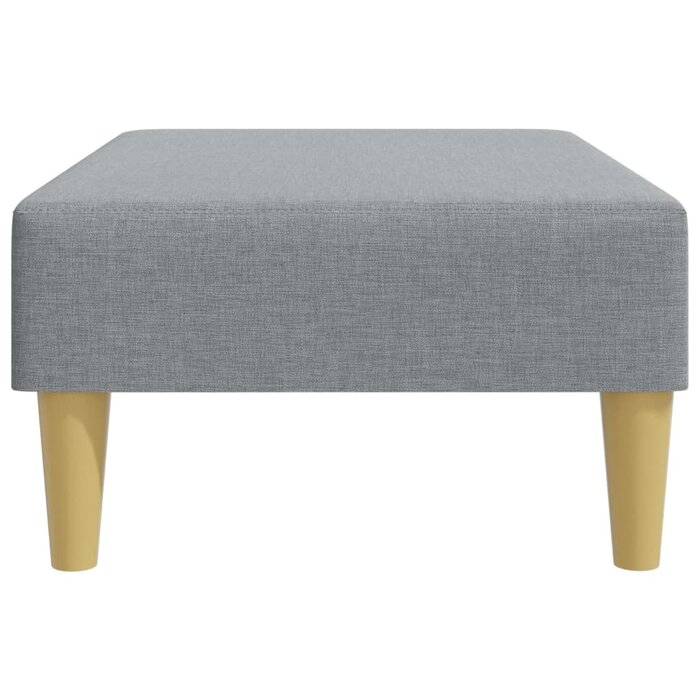 Repose-pieds design gris clair 77x55cm - Jusqu'à 64,1% de réduction