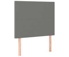 Vidaxl Lot de 2 têtes de lit tissu gris foncé - Jusqu'à -67%
