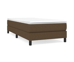 Vidaxl Cadre de lit 100x200 cm marron foncé - Jusqu'à 63% de remise