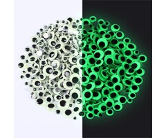 Lot de 500 yeux mobiles phosphorescents - Jusqu'à 61% de remise
