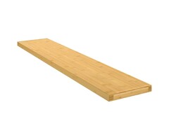 Vidaxl Étagère murale en bambou 100cm - Jusqu'à -57,6% sur le prix d'origine