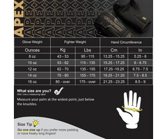 Gants de boxe 10oz ergonomiques - Noir - Jusqu'à 69% de remise