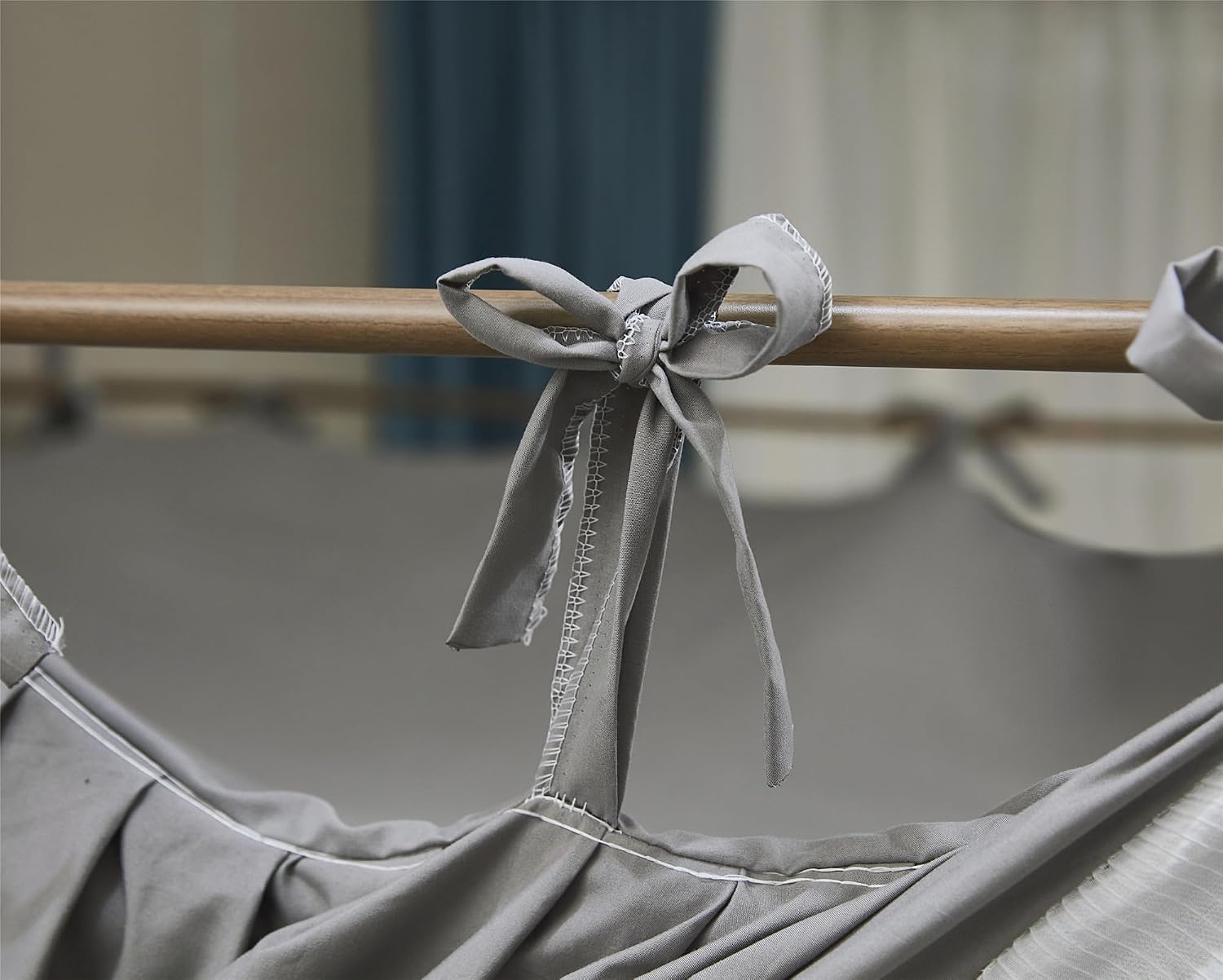 Ciel de lit princesse avec moustiquaire - Gris - Jusqu'à -59%
