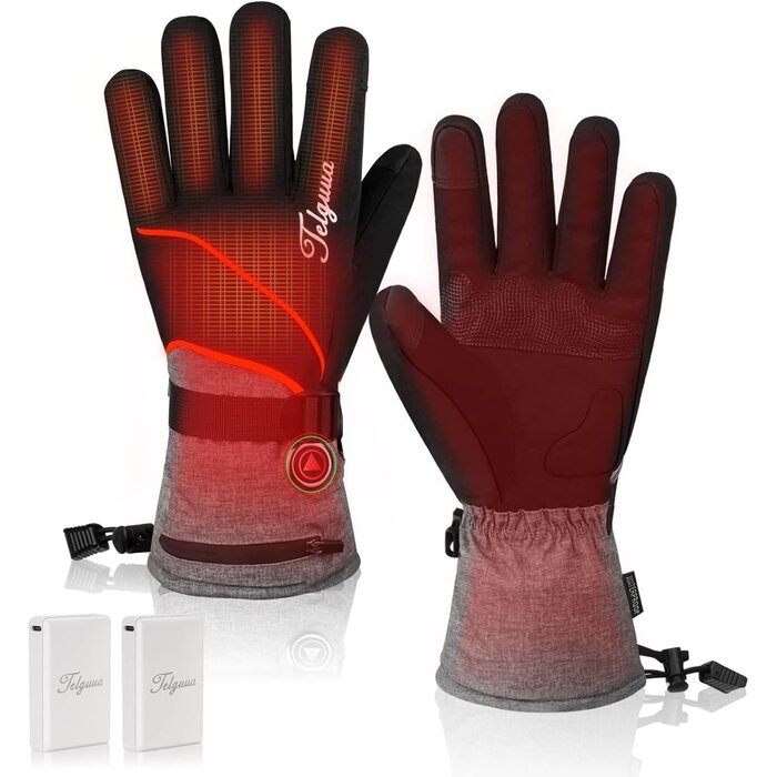 Gants chauffants imperméables tactiles XL - Jusqu'à 59% de réduction