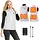 Gilet chauffant femme blanc taille S - Jusqu'à -61%