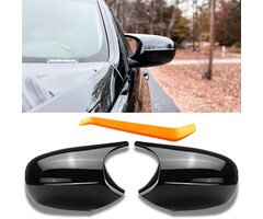 Coques de rétroviseurs noir brillant pour BMW Série 3 - Jusqu'à -59%