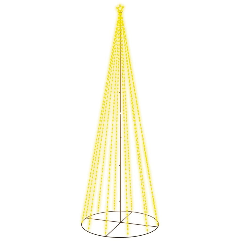 Sapin de Noël LED 5 mètres - Blanc chaud - Jusqu'à 61% de réduction