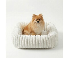 Panier Rectangulaire Grand Chien - Blanc 92x69cm - Jusqu'à -50%