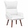 Fauteuil relax moderne blanc en similicuir - Jusqu'à 64% de remise