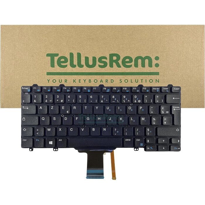 Clavier rétroéclairé AZERTY pour Dell Latitude - Jusqu'à 73% de réduction