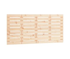 Vidaxl Tête de lit murale en pin massif 126x63 cm - Jusqu'à -71%