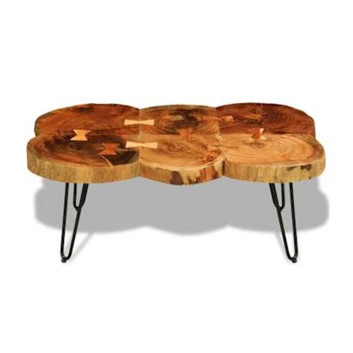 Table basse en bois massif de sheesham - Jusqu'à -61% sur votre salon